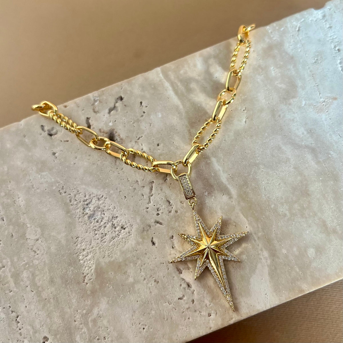 Estrella 09 | Gold Plated Necklace