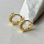 Huggies 05 | Gold Plated Earrings