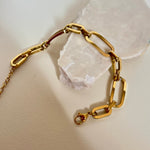 Genesis 02 | Gold Plated Bracelet