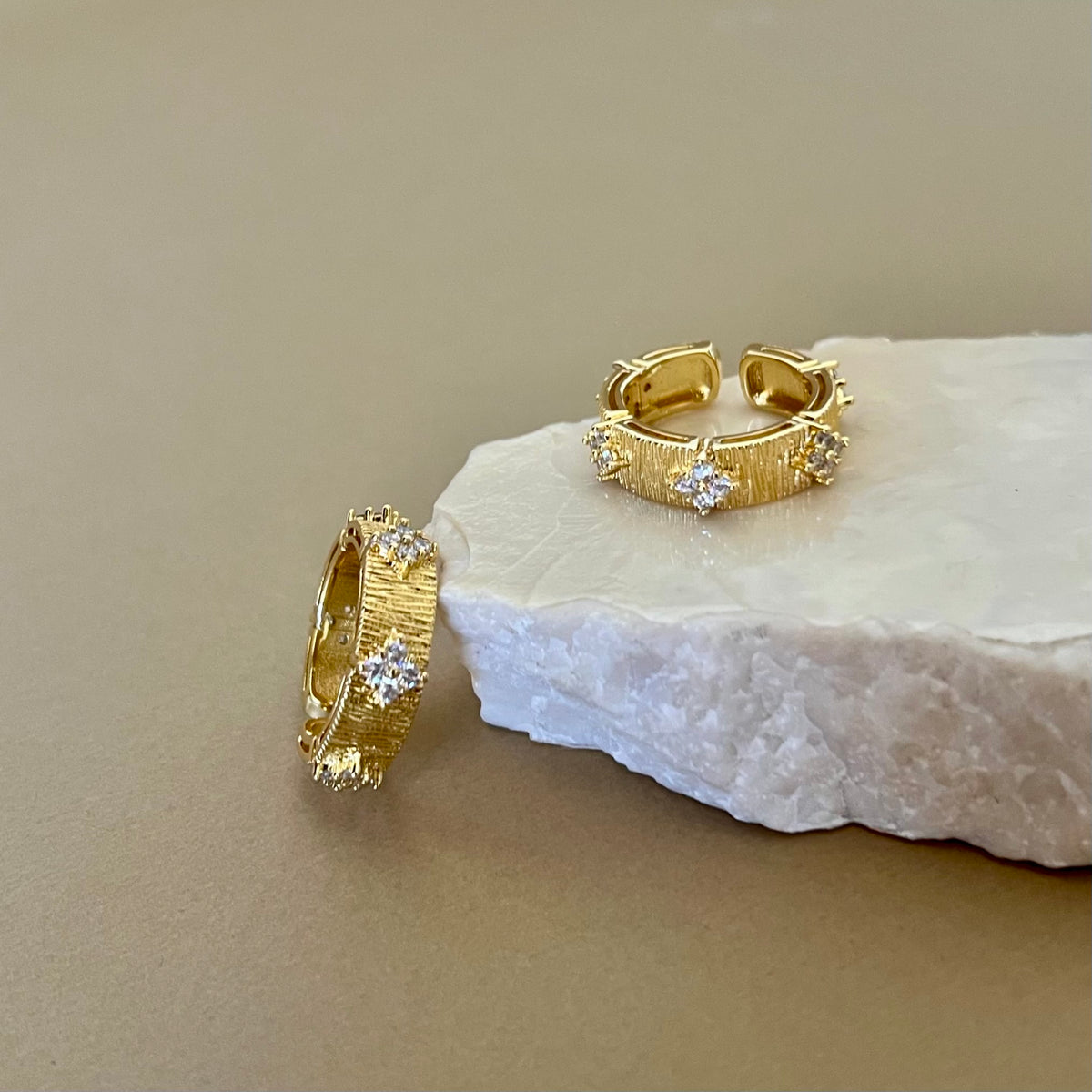 Lumora | Gold Plated Ring