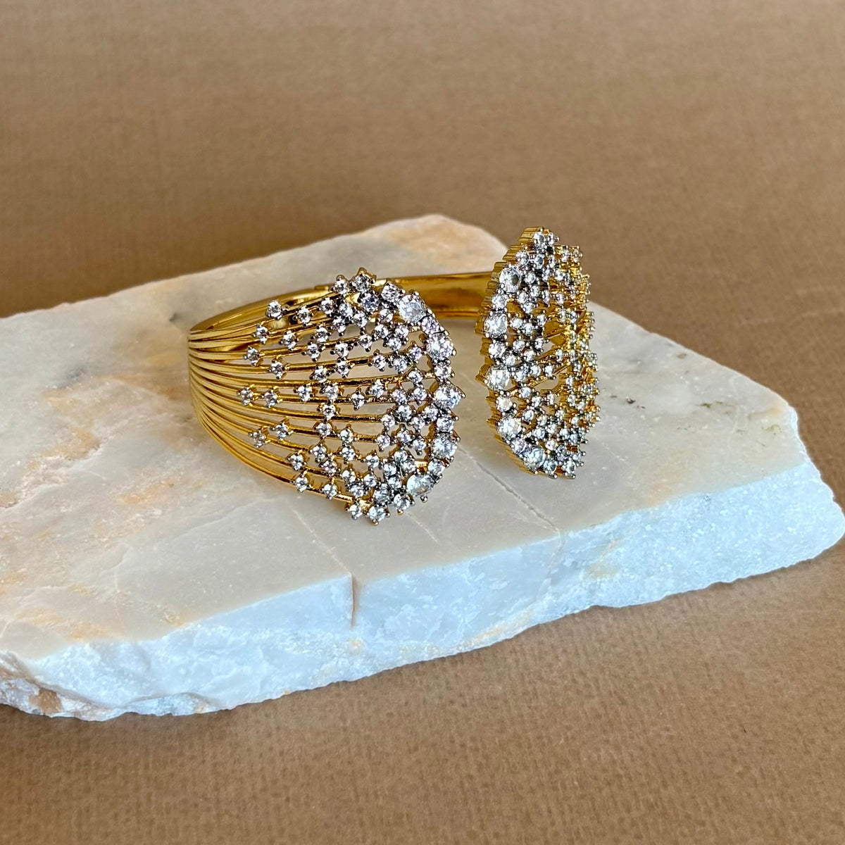 Butterfly | Gold Plated Bangle