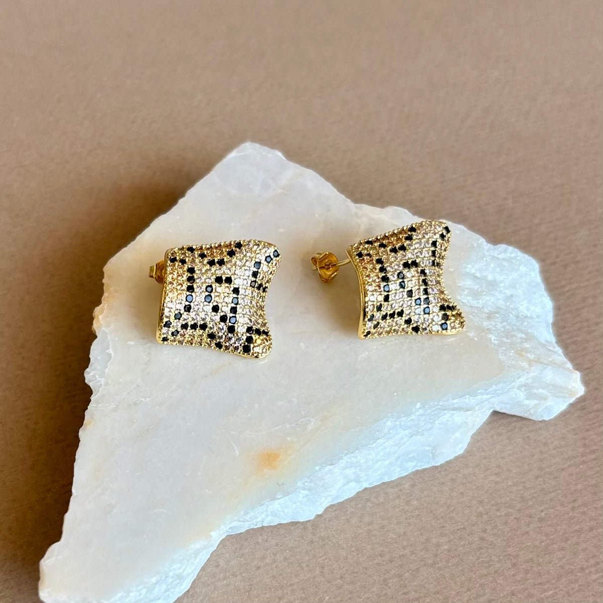 Ivera | Gold Plated Earrings