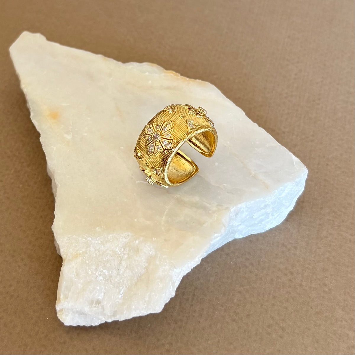 Atolka | Gold Plated Ring