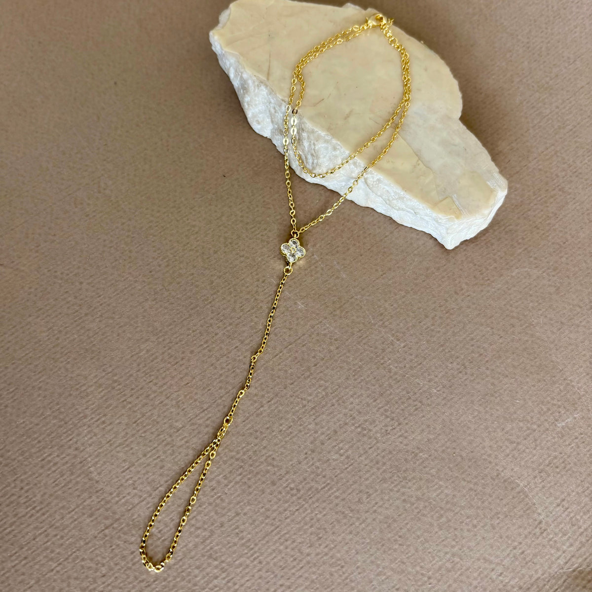 Braceletta 05 | Gold Plated Handchain