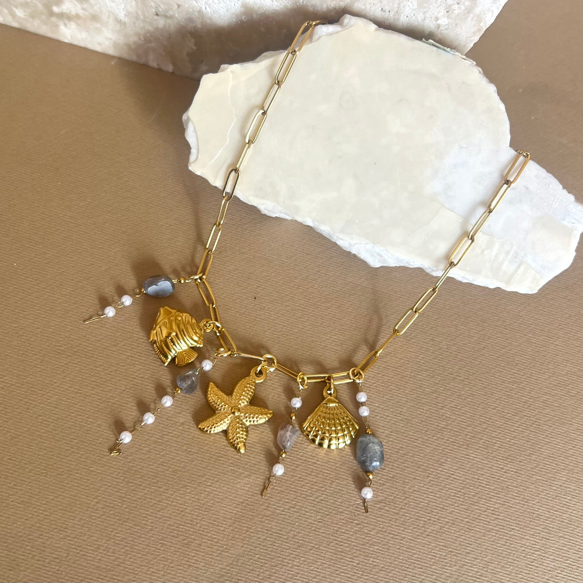 Ocean's Toys | Gold Plated Necklace