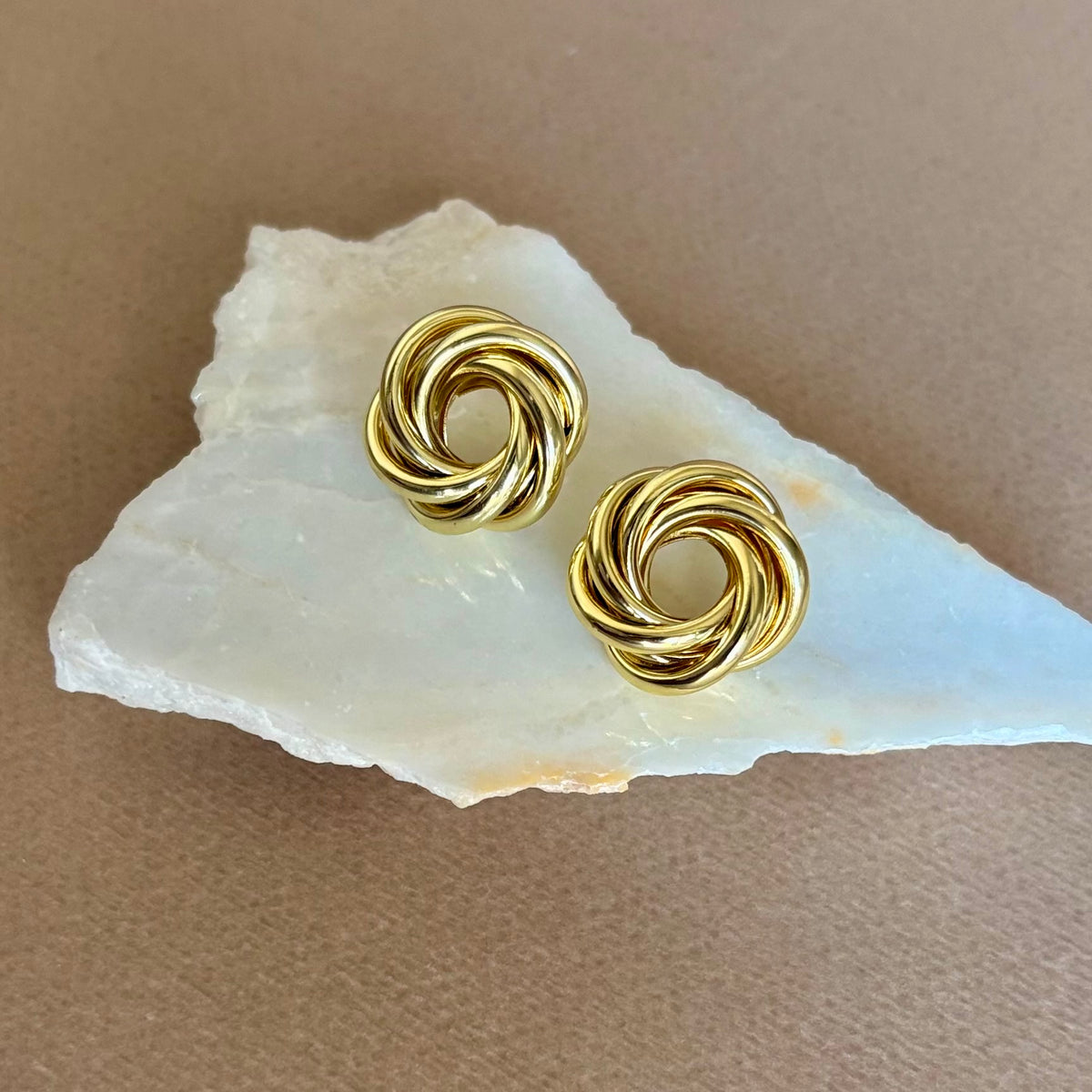 Martinair 02| Gold Plated Earrings