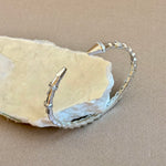 Fauren | White Gold Plated Bangle