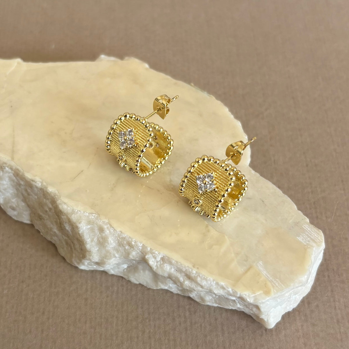 Zawder | Gold Plated Earrings