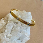 Trovina | Gold Plated Bangle