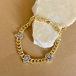 Bella 09 | Gold Plated Bracelet