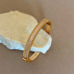 Orveta | Gold Plated Bangle