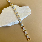 Onyx 02 | Gold Plated Bracelet