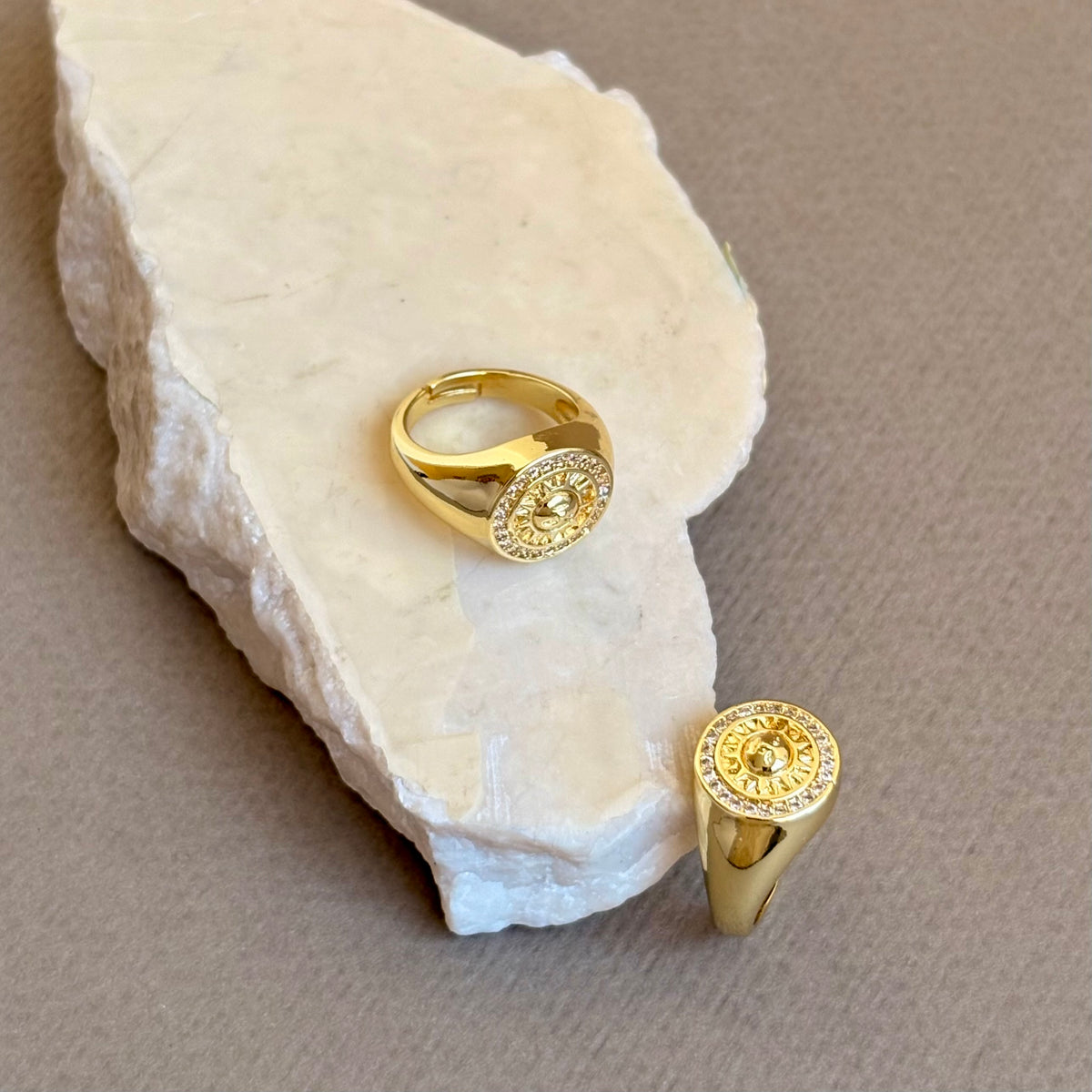 Lunaro | Gold Plated Ring