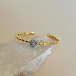 Dorelia 02 | Gold Plated Bangle