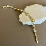 Tilane 02 | Gold Plated Bracelet