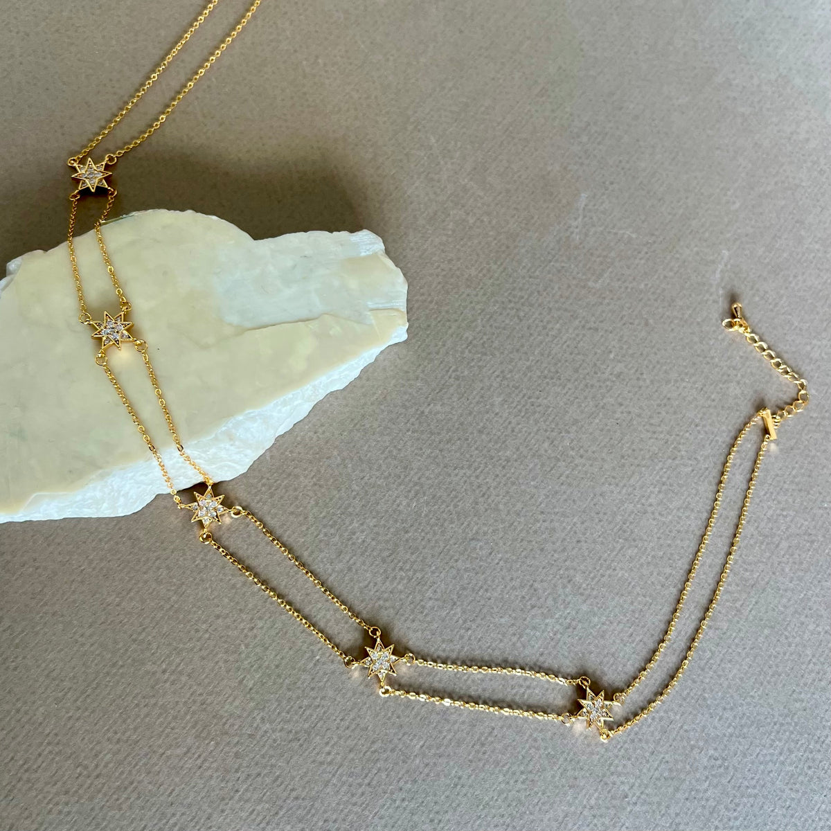 Auralis | Gold Plated Necklace - choker