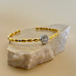 Dorelia 02 | Gold Plated Bangle