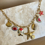 Ocean Fiesta | Stainless Steel Necklace