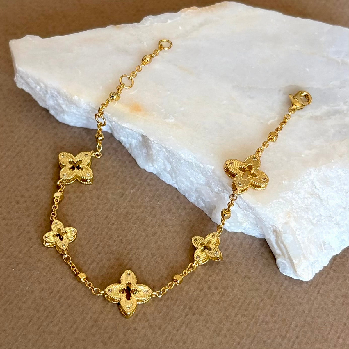 Rosan 08 | Gold Plated Bracelet