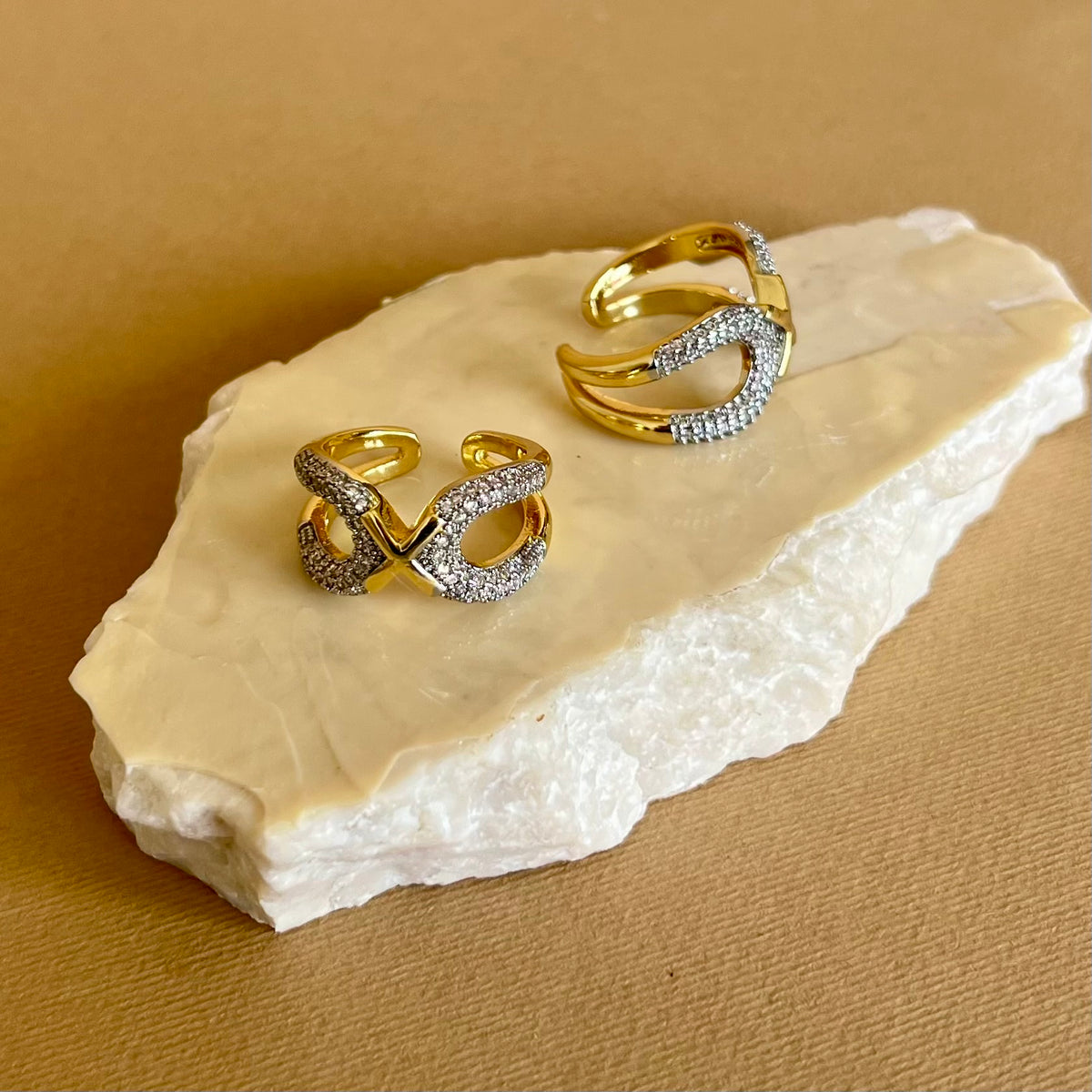 Zivo | Gold Plated Ring