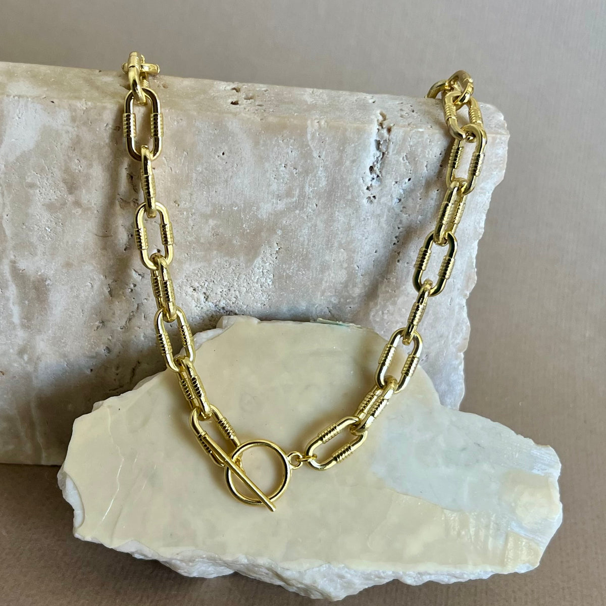 Saren | Gold Plated Necklace