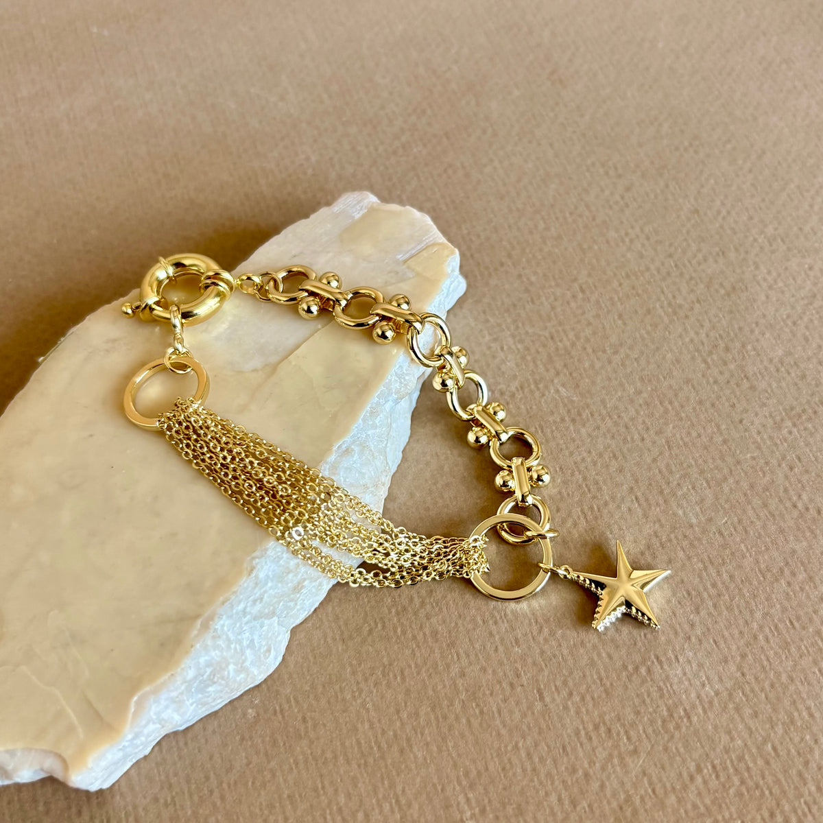 Cavriel | Gold Plated Bracelet
