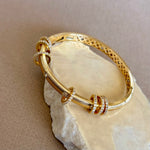 Felix | Gold Plated Bangle