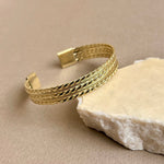 Trevoné | Gold Plated Bangle