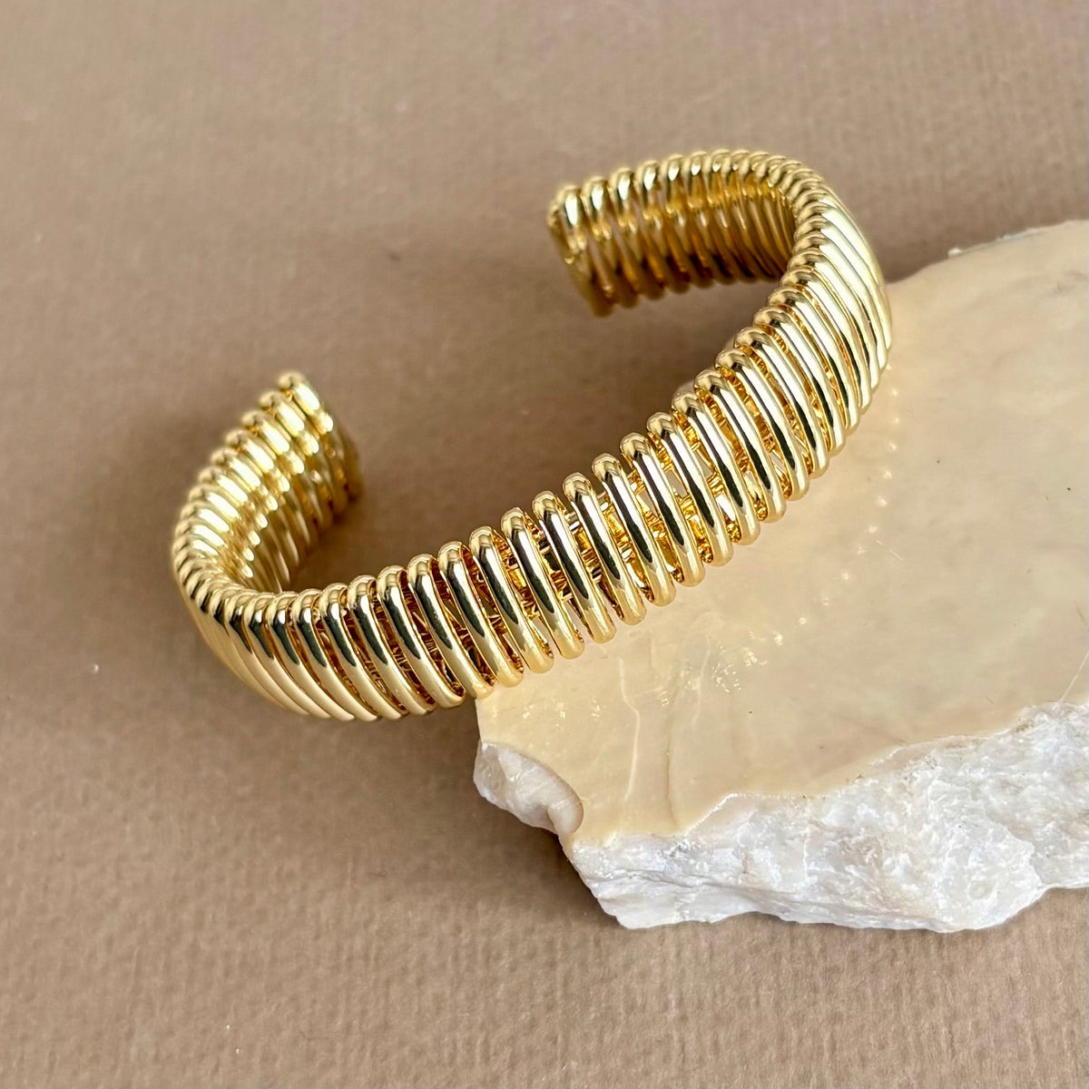Zoa | Gold Plated Bangle