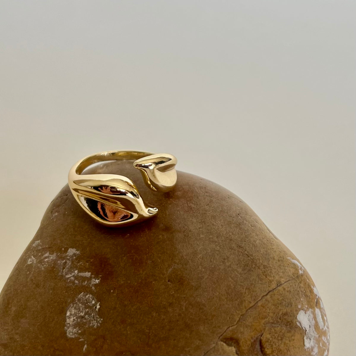Leaf | Gold Plated Ring