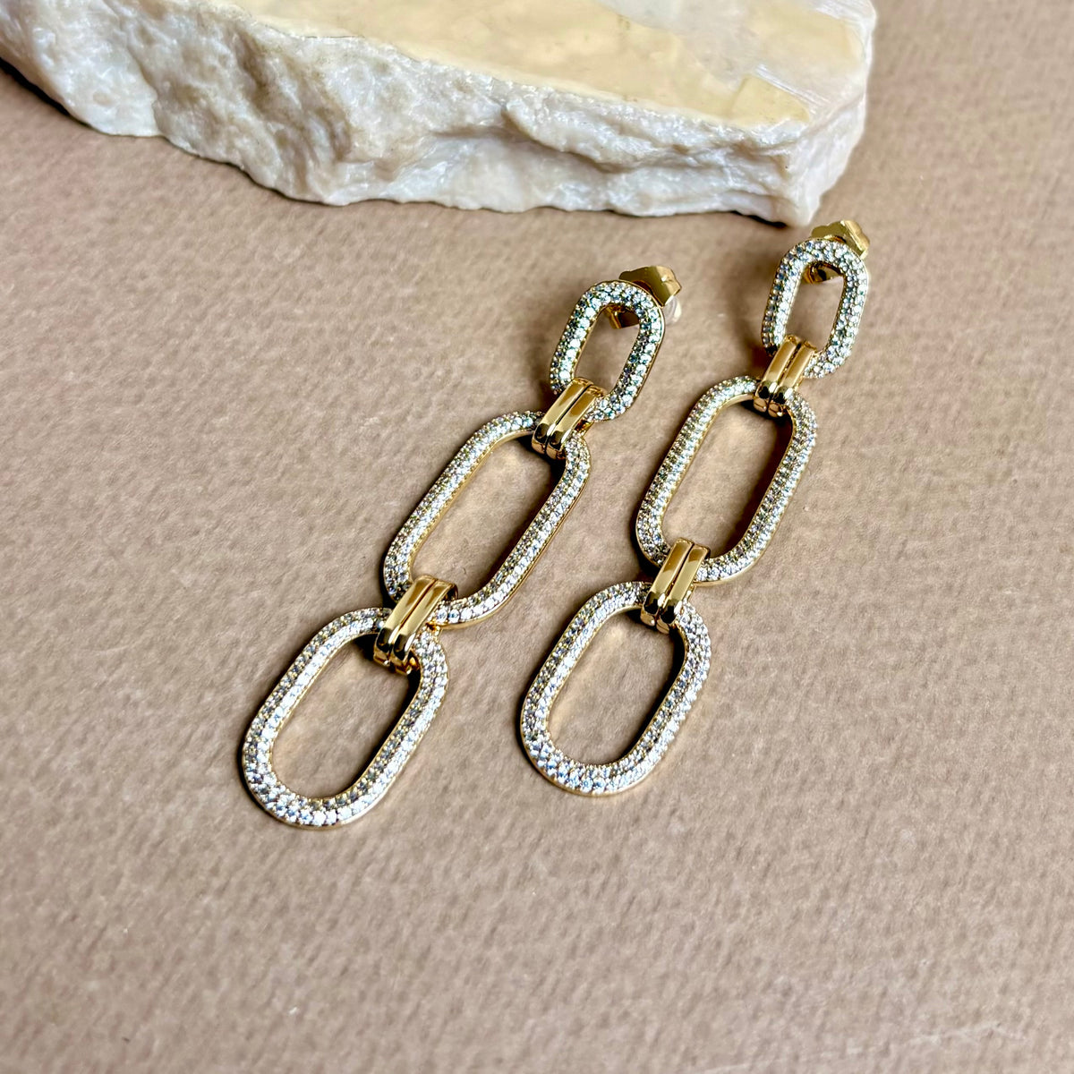 Corvix | Gold Plated Earrings