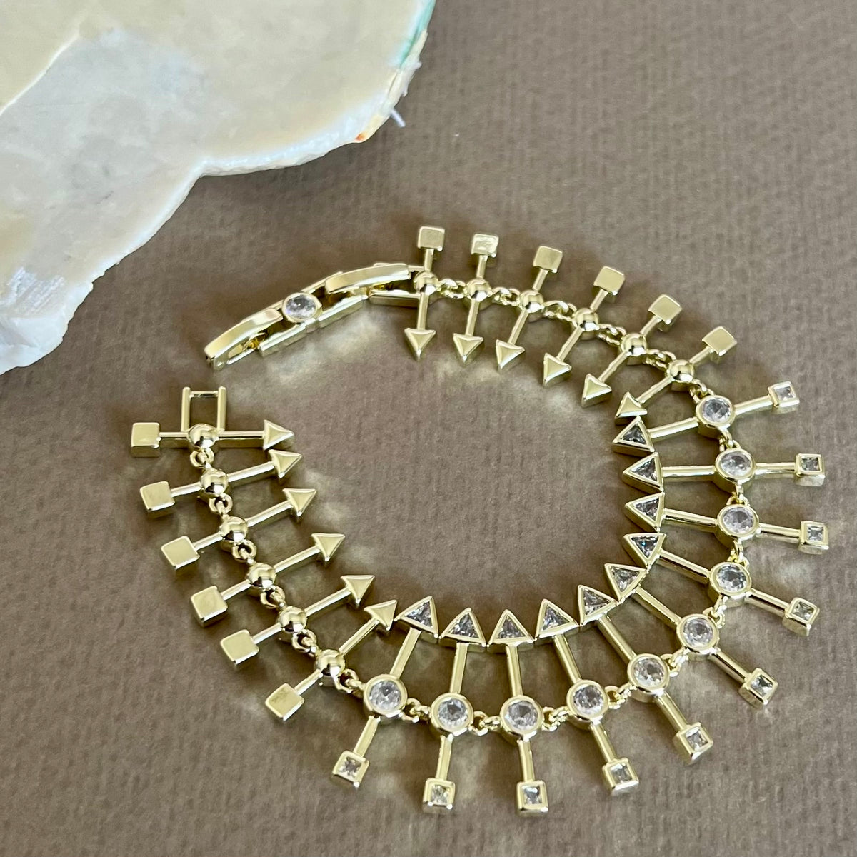 Oracle 02 | Gold Plated Bracelet