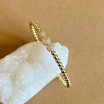 Cuadrado | Gold Plated Bangle