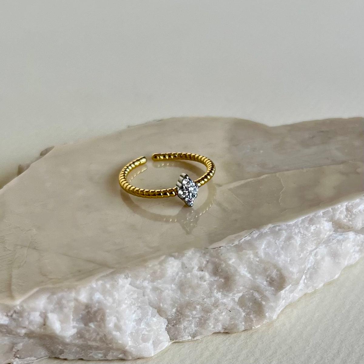 Niva | Gold Plated Ring