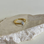Niva | Gold Plated Ring