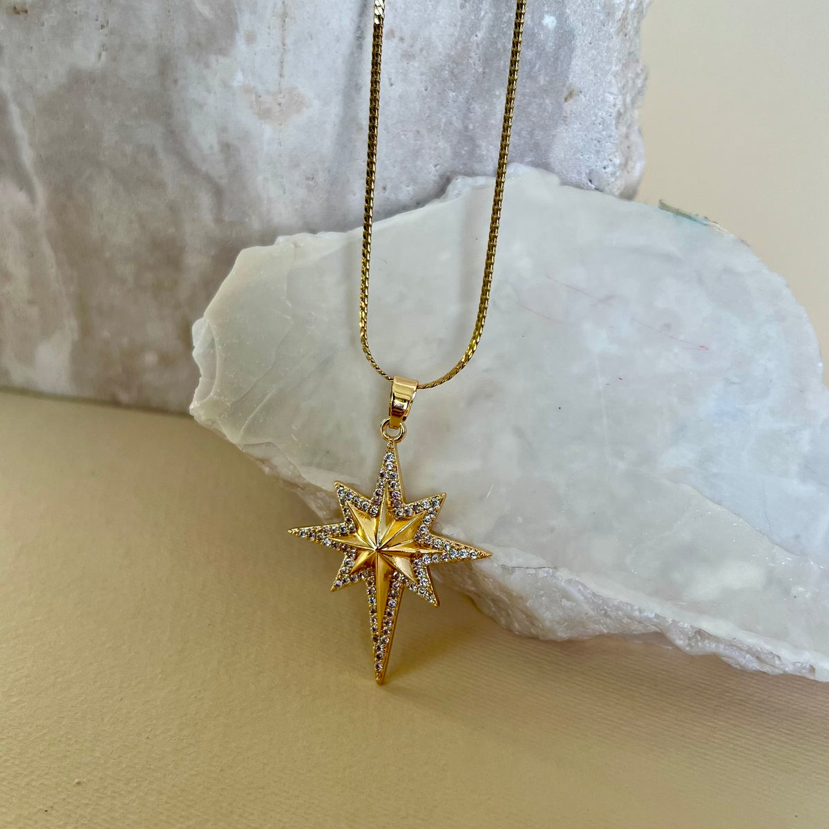 Estrella 02 | Gold Plated Necklace