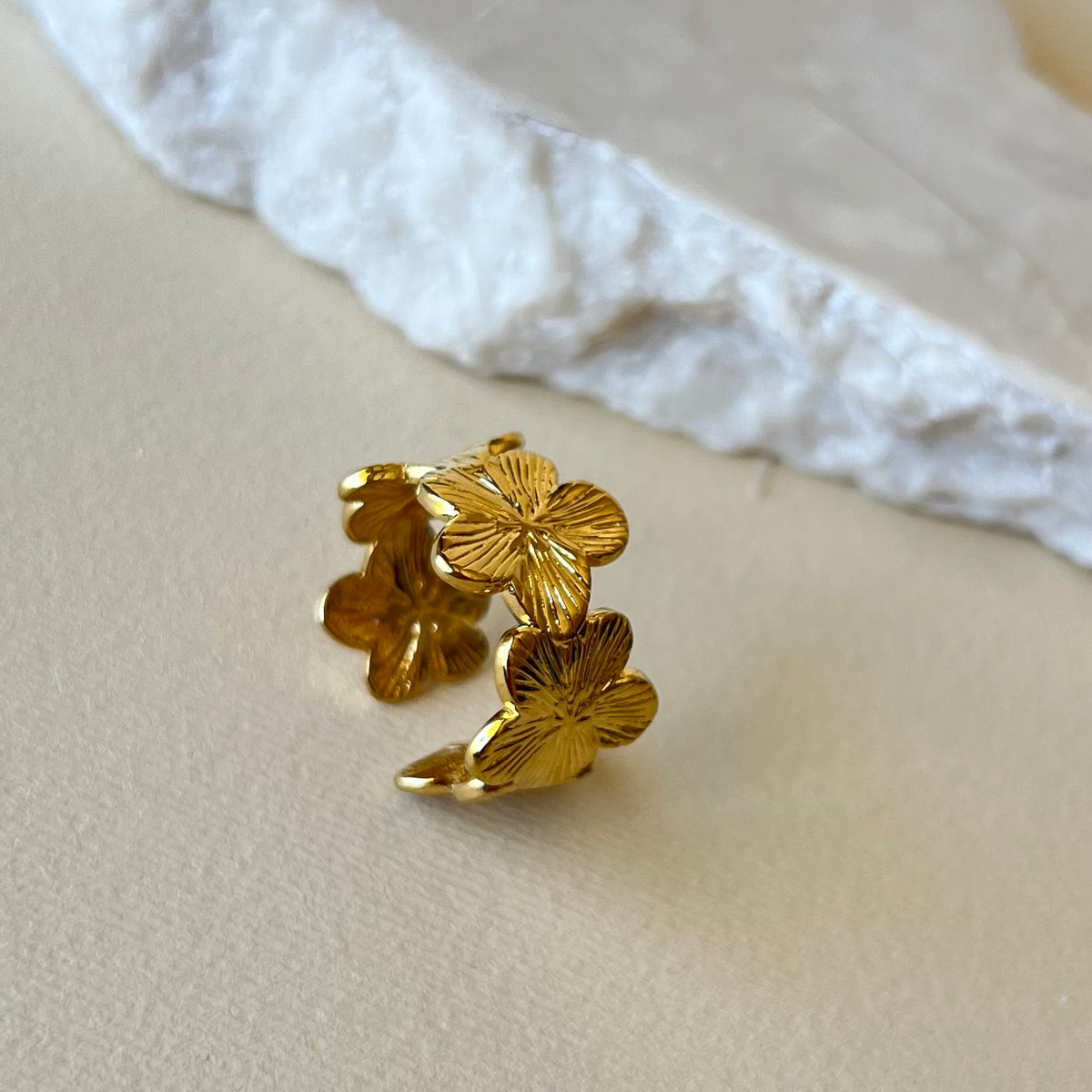 Elisa | Gold Plated Ring