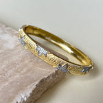 Lucido | Gold Plated Bangle