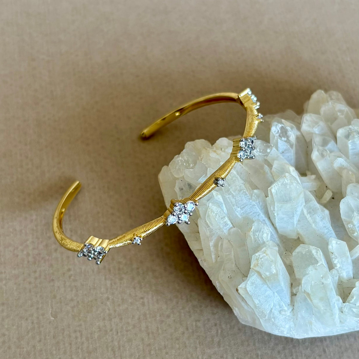 Arden | Gold Plated Bangle