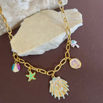 Pearl Horizon 02 | Gold Plated Necklace