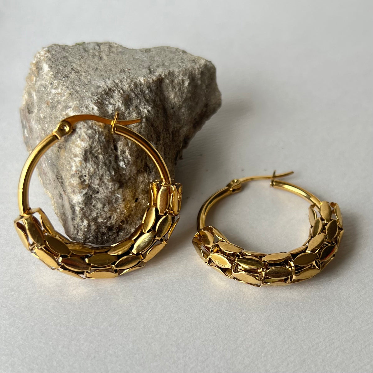 Fola | Gold Plated Earrings