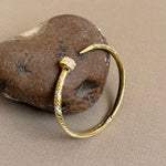 Chyodo 08 | Gold Plated Bangle