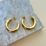 Lunari | Gold Plated Earrings