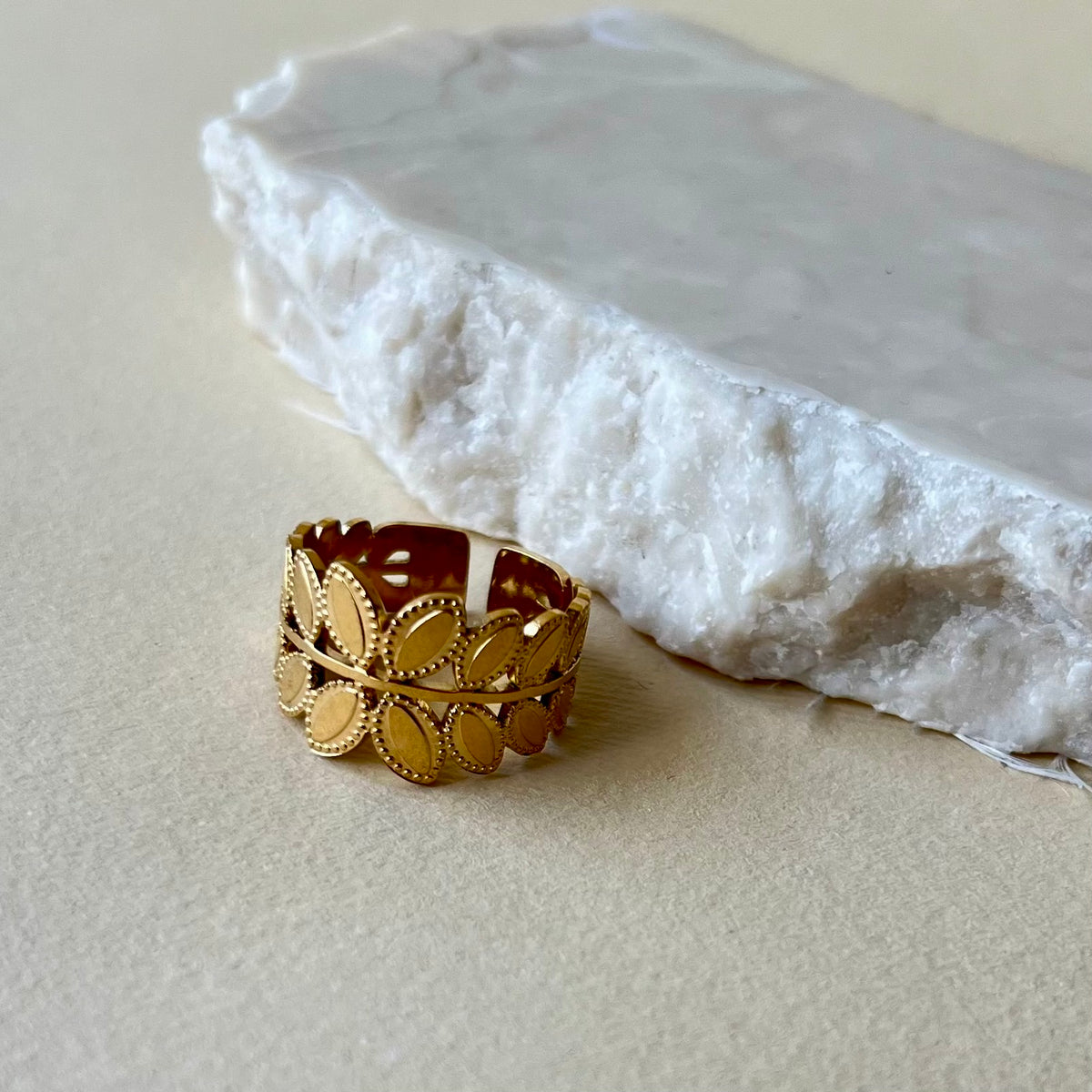 Emma | Gold Plated Ring