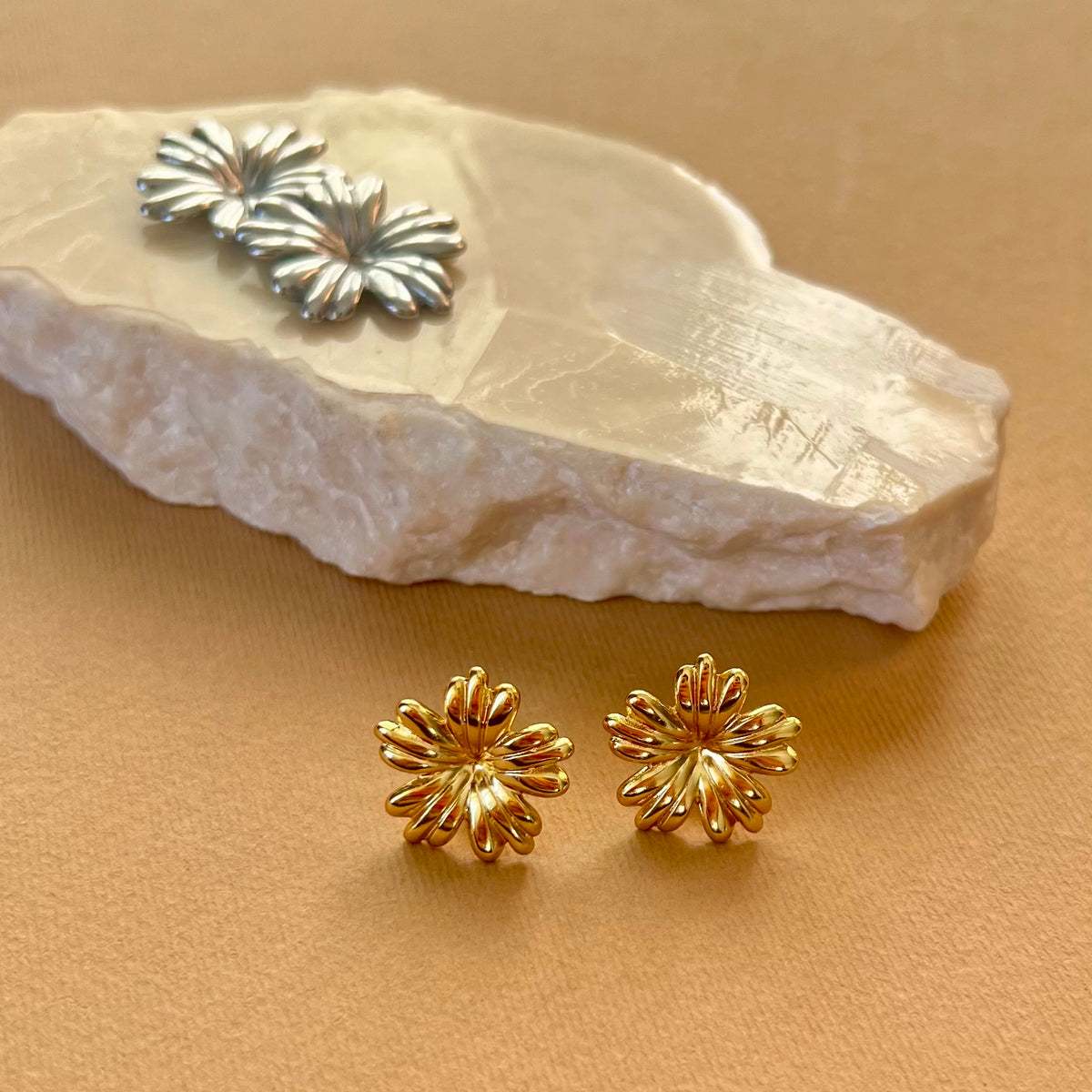 Novira | Gold Plated Earrings