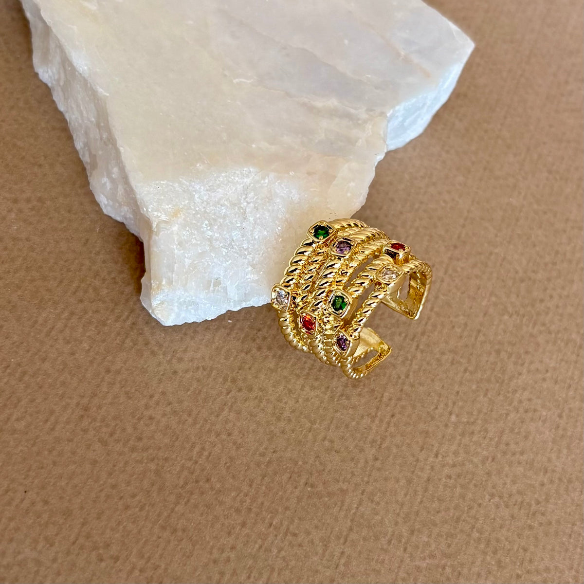 Citrola | Gold Plated Ring