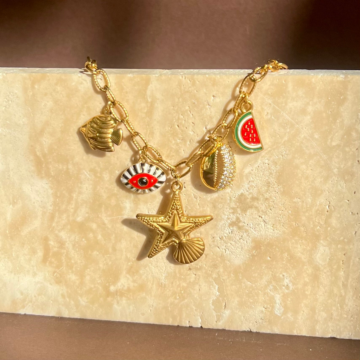 Star of The Shore | Gold Plated Necklace