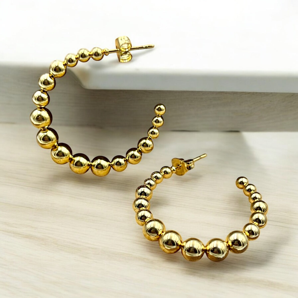 Amulet | Gold Plated Earrings