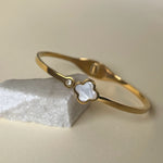 Glow White | Stainless Steel Bangle