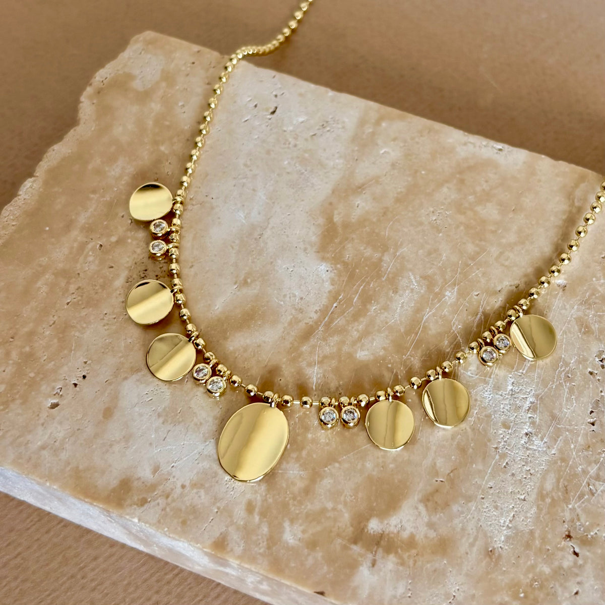 Cilica | Gold Plated Necklace